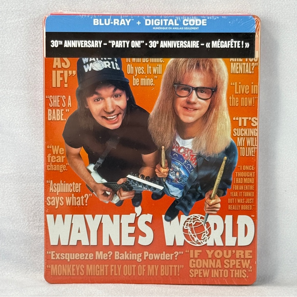 Wayne's World Blu-ray + Digital Code - Multicolor